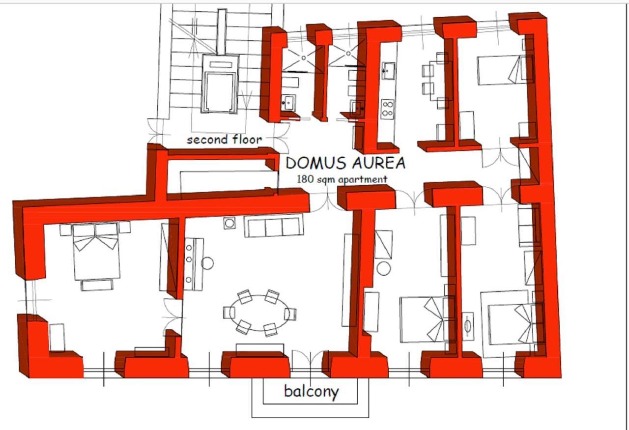 Domus Aurea 295 Lägenhet Rom Exteriör bild